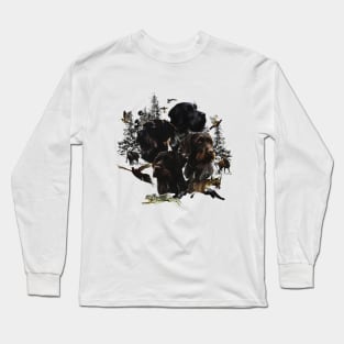 German Wirehaired Pointer Long Sleeve T-Shirt